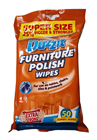 Wipes DUZZIT Furniture Polish Extra Strong x50