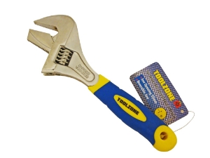 Wrench Adjustable 250mm 10" Wide Jaw & Reversible