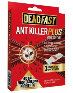 Ant Killer DEADFAST Plus Station 3x4Gm. Nest Killer
