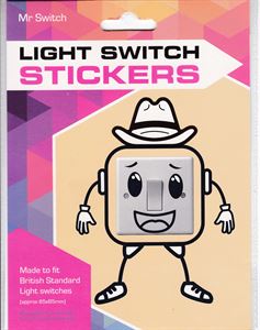 Sticker Set for Light Switch Mr Switch