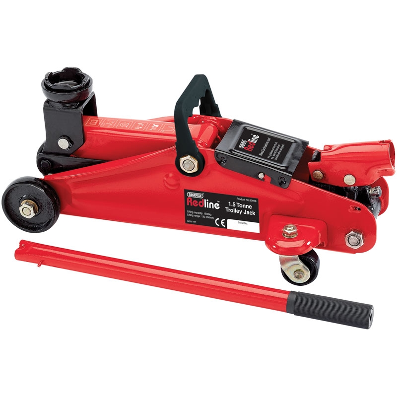 Warrior Trolley Jack REDLINE 1500Kg Warrior Warehouses Ltd