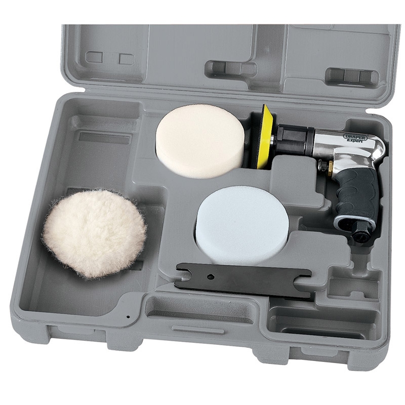 Warrior Air Polisher Kit DRAPER 75mm Mini Warrior Warehouses Ltd