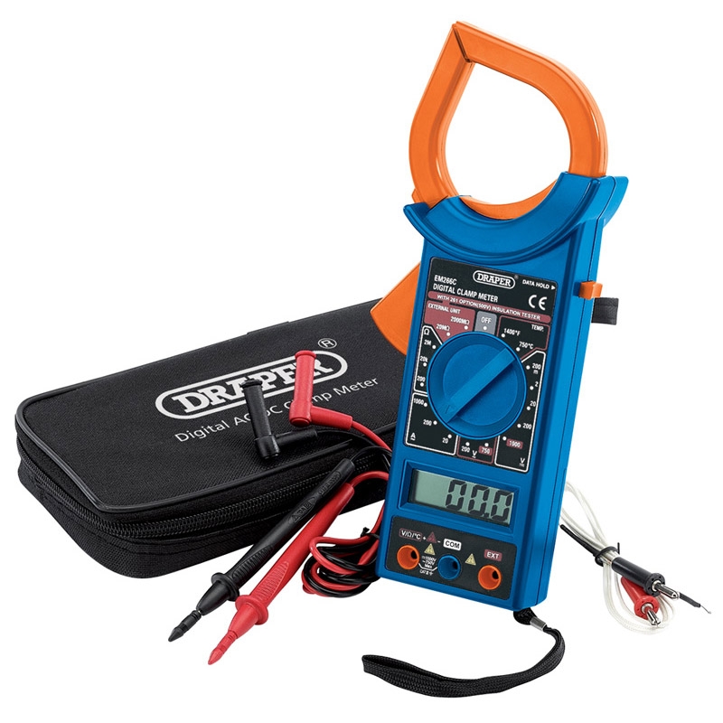 Warrior DIGITAL AC/DC CLAMP METER Warrior Warehouses Ltd