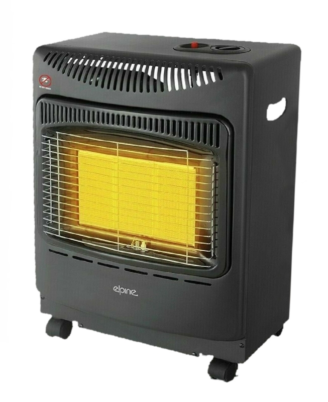 Warrior Gas Heater Radiant 4200Watt C/W Regulator Compact