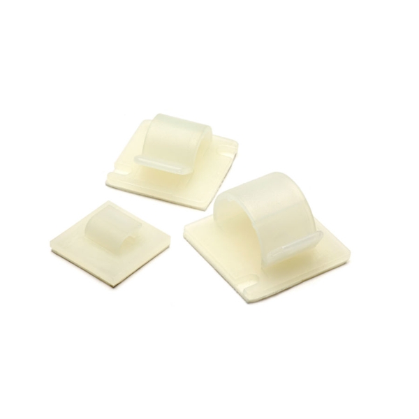 Cable Clips Self Adhesive Natural Various Sizes