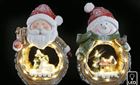 Christmas LED Picture Xmas Scene 25x35cm - Various
