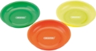 Magnetic Parts Tray DRAPER 150mm Round Set of 3 Bright