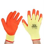 gloves orange grip 10