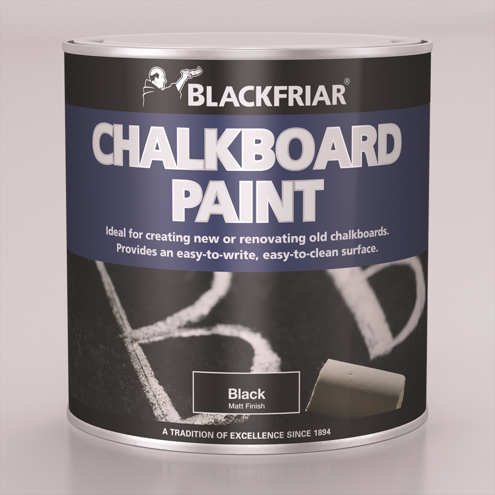 Warrior Paint BLACKBOARD Black Matt 125ml Warrior Warehouses Ltd