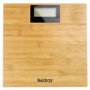 Scales BELDRAY Bathroom Bamboo Digital <180Kg CR2032Inc.