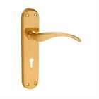 Handle Lock MILAN Polished Brass