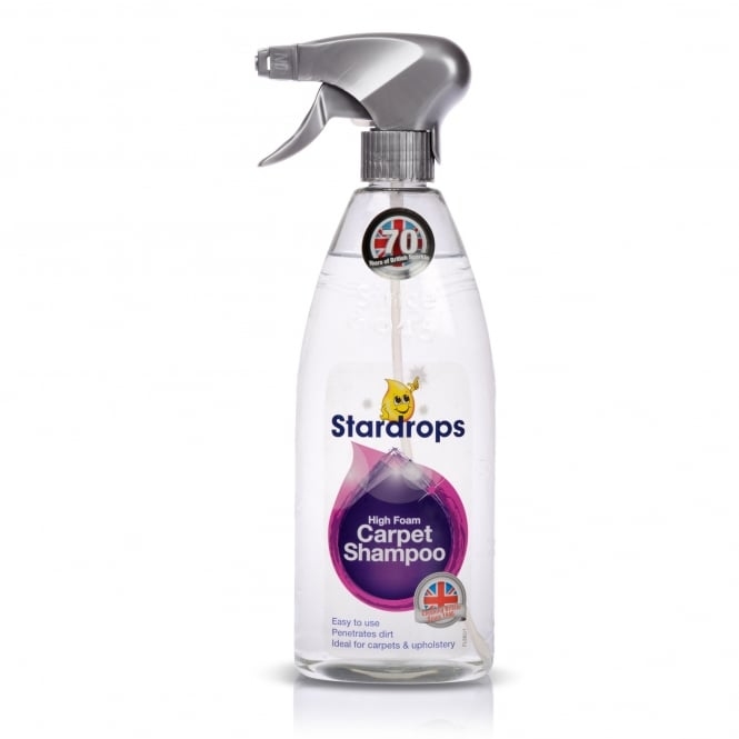 Warrior Shampoo STAR DROPS Carpet 750ml Trigger Warrior Warehouses Ltd