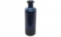 Vase SYNERGY Blue Stoneware Bottle Design 7x23cm