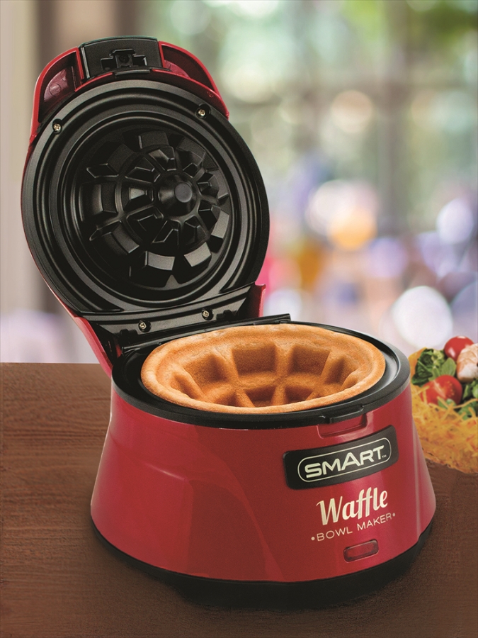 red waffle iron