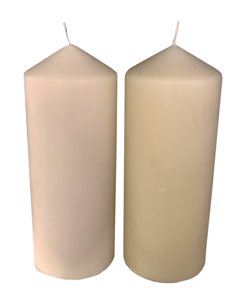 Candle Pillar 77x200mm Various Colours