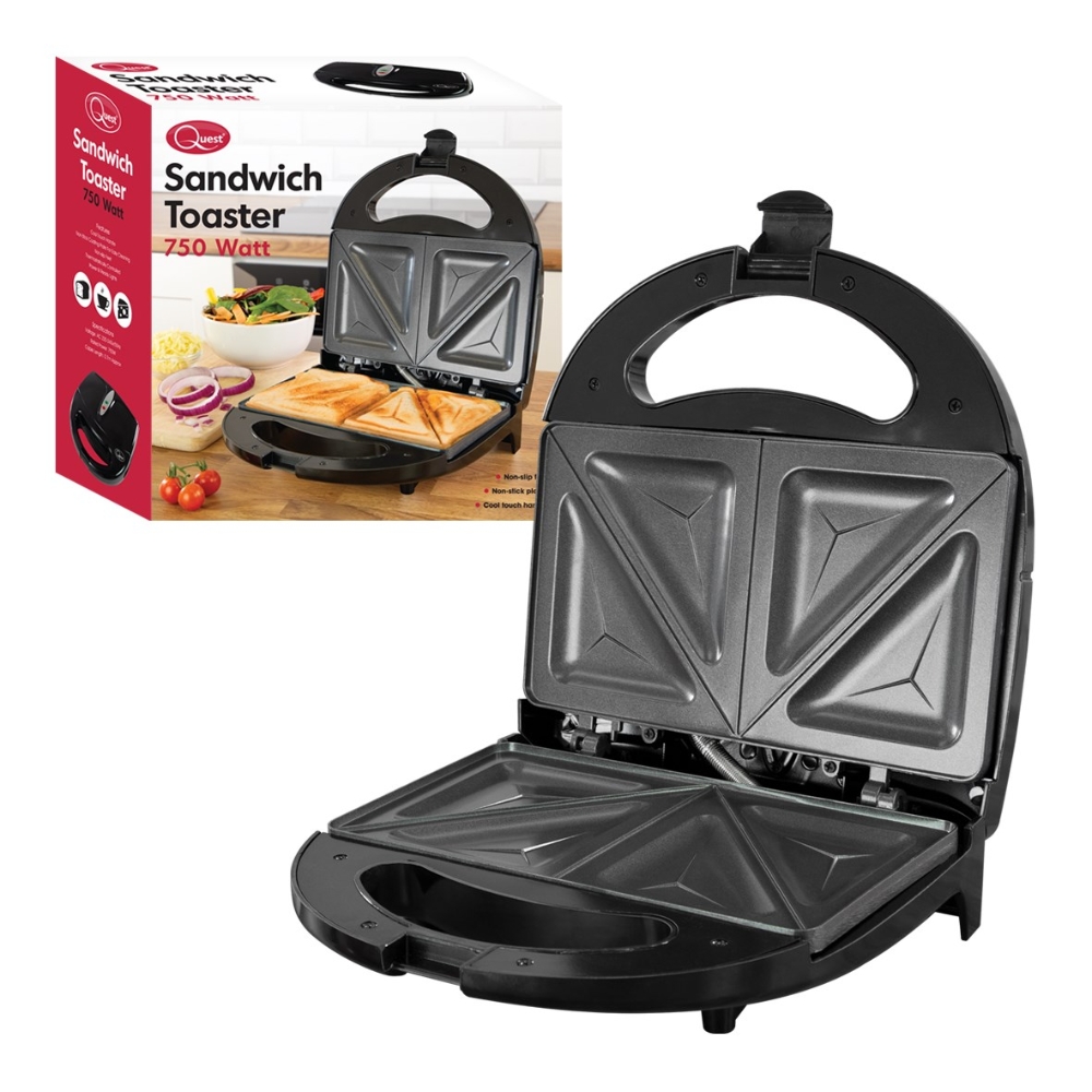 Toasted Sandwich Maker 750Watt N/S Various Colours