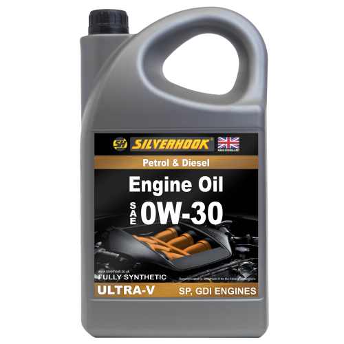 Warrior Engine Oil 4.5Ltr. ULTRAV 0w/30 Fully Syn. Petrol&Diesel