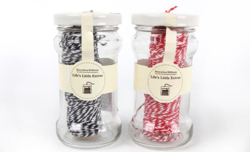 String Cooking in Tin Jar 30m Various Colours