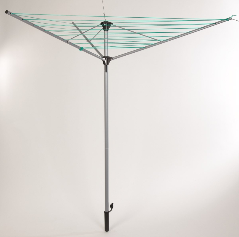 Warrior Rotary Clothes Line 30Mtr. 3Arm & Ground Spike Warrior
