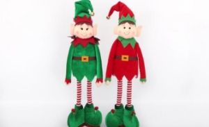 Christmas Ornament Standing Elf 60cm