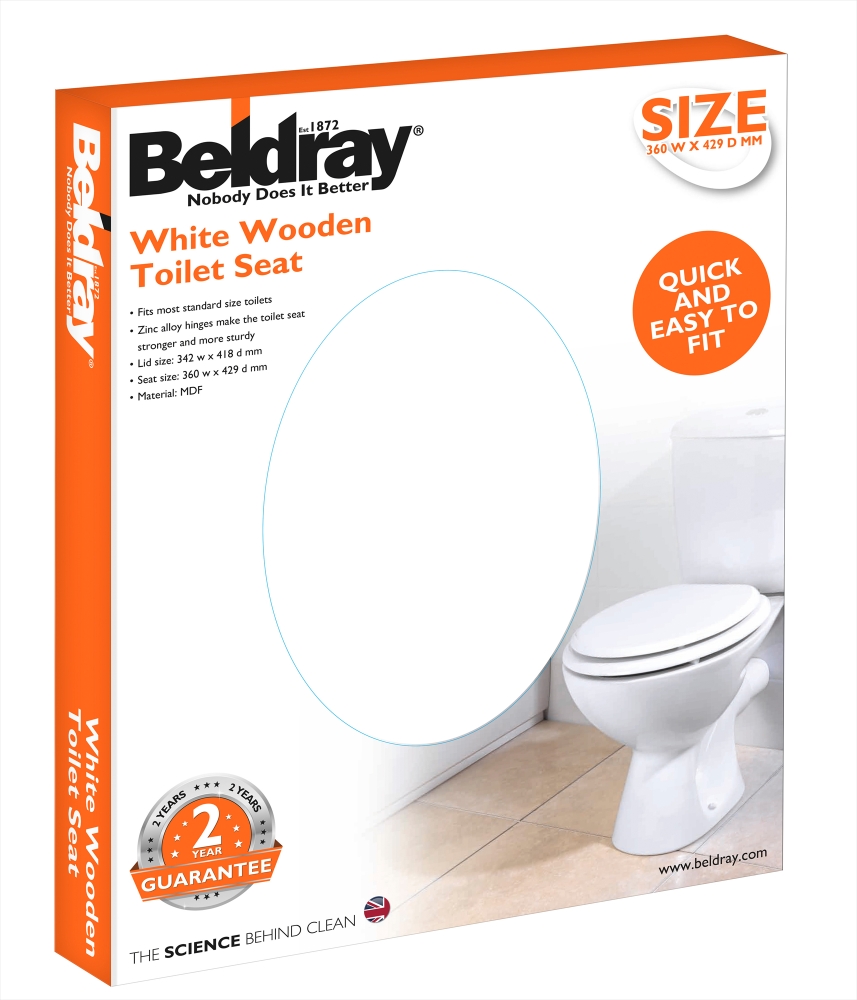 Toilet Seat BELDRAY Various Finishes