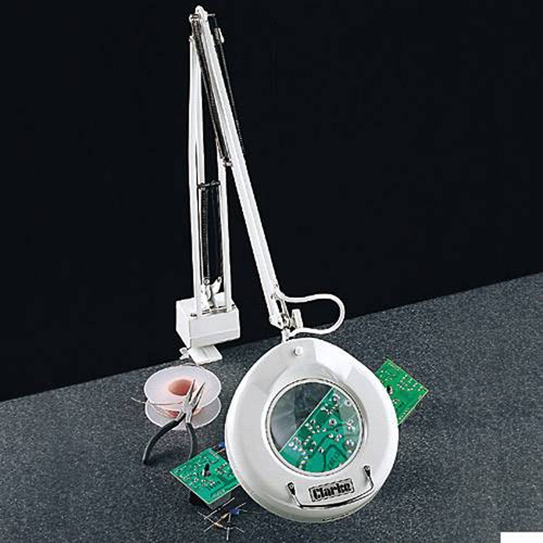 Warrior SAM 100 SWINGARM MAGNIFYING LAMP Warrior Warehouses Ltd