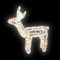 Christmas Light LED Moving Reindeer 9Mtr. Rope LED White
