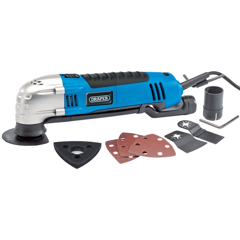 Warrior Multi Tool DRAPER 300Watt Oscillating Warrior Warehouses Ltd