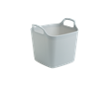 Tub All Purpose Calibrated Flexi Trug Square Gy. - Various Sizes