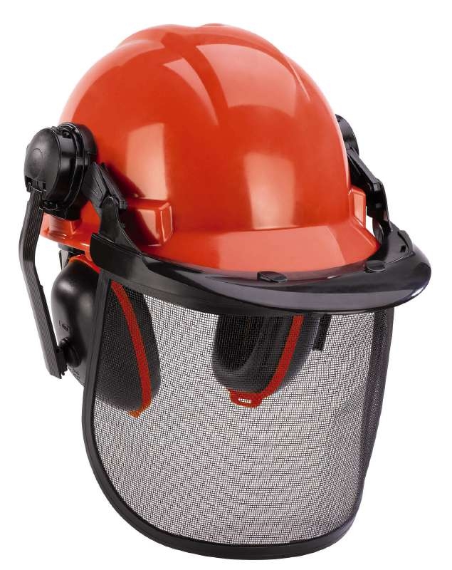 Warrior Helmet Safety with Visor & Ear Defenders for Chainsaw