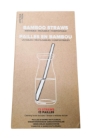 Straw Bamboo x12 & Cleaning Brush