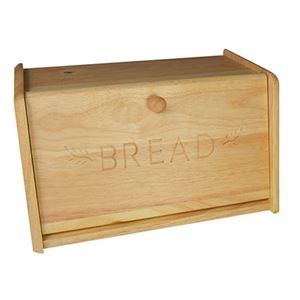 Bread Bin Wooden Fall Front