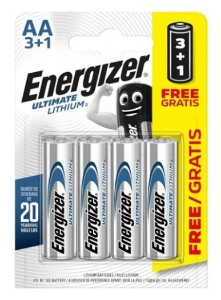 Battery ENERGIZER Lithium AA x3+1>4