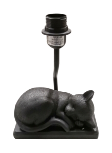 Table Lamp FELIS Kitten Black ES No Shade