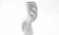 Vase HOLDING HANDS White 24cm