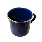 Mug WARRIOR 350ml Enamel Dark Blue