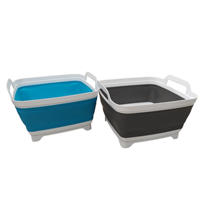 Sink WARRIOR Camping Silicone Collapsible Fixed Handle - Various Colours