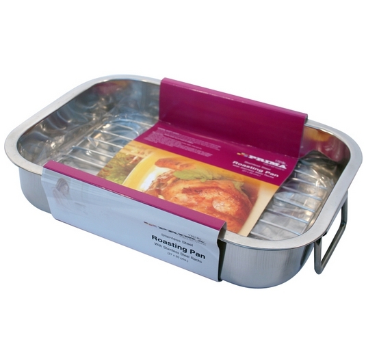 Warrior Roasting Tin & Rack 27x20cm SS Warrior Warehouses Ltd