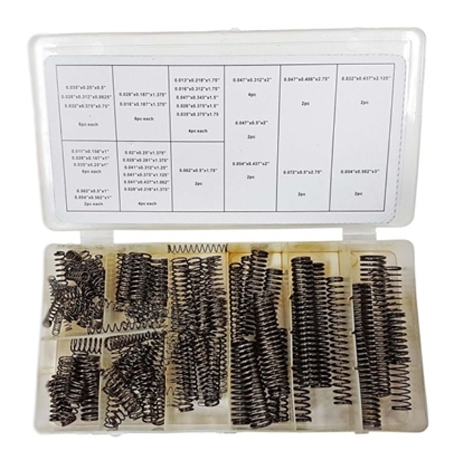 Warrior Spring Assortment x114 Compression in Case Warrior