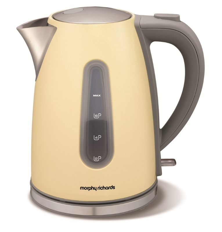 Warrior Kettle Cordless 1.5Ltr. ACCENTS Cream Warrior Warehouses Ltd