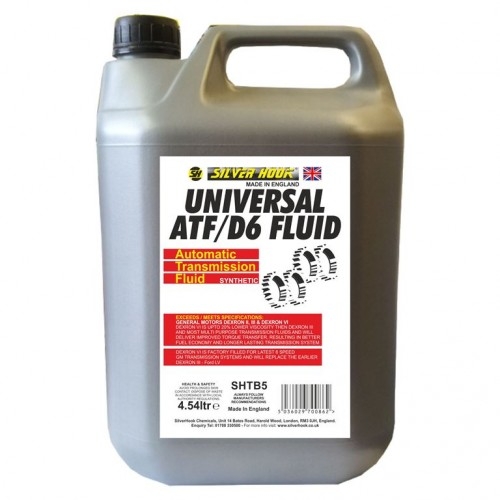 Warrior Automatic Transmission Fluid Universal Dexron 6 4.54Ltr