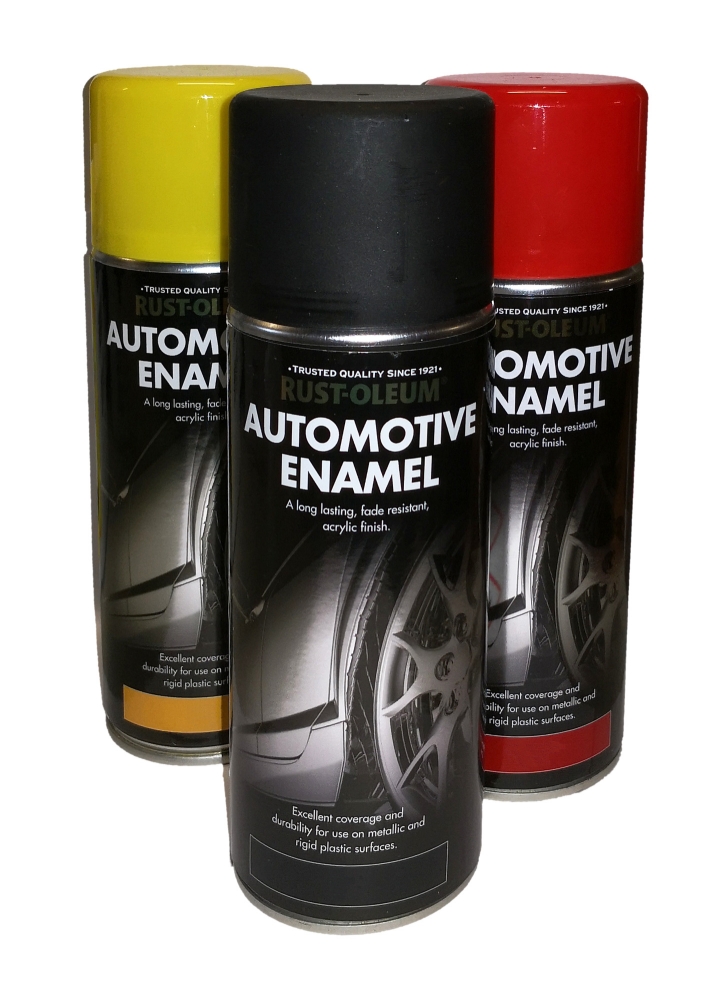 Paint Auto. Enamel Gloss 400ml Aero Various Colours