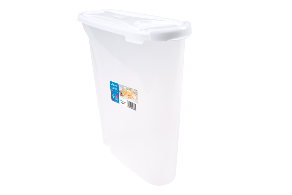 Cereal Dispenser WHITE Various Sizes
