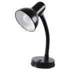 Desk Lamp CLASSIC Flexible Stem Onyx Black SES