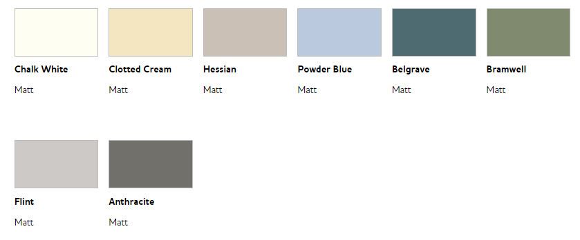 Paint Garden Chalky Finish 750ml Various Colours - Rustoleum Chalky Finish Furniture Paint Colour Chart
