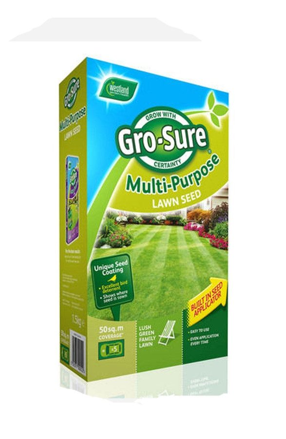 Grass Seed GRO-SURE Multi Purpose - Various Sizes