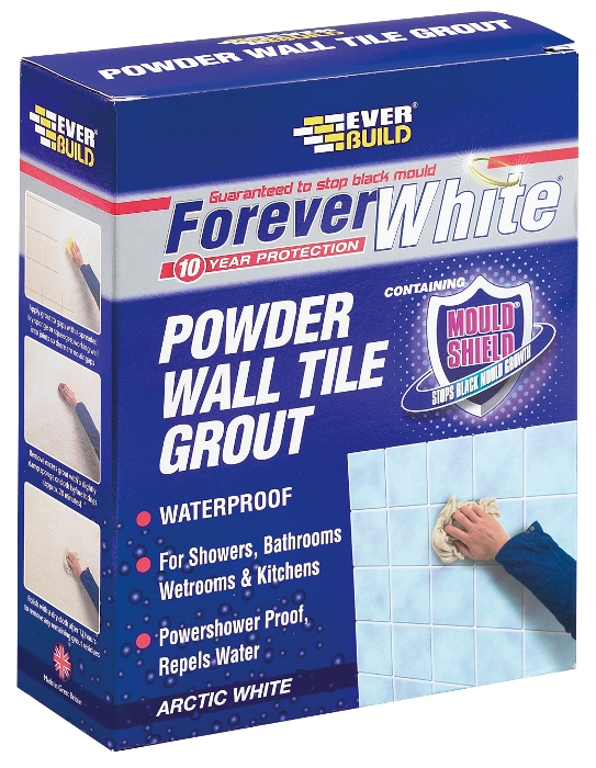 Warrior Tile Grout Powder Forever White 1.2Kg Warrior Warehouses Ltd