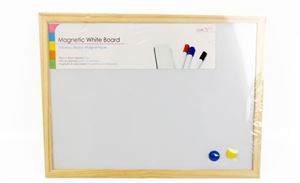 Memo Board 30x40cm Wipe Clean Magnetic