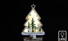 Christmas LED Tree with Woods Scene 22.5cm
