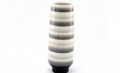 Vase Grey Stripe 13x34cm